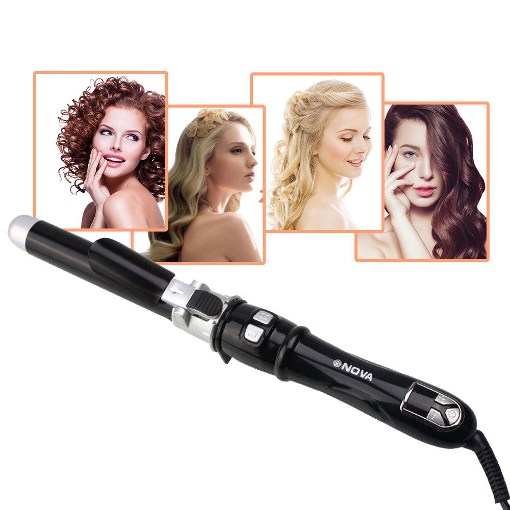 Otating Curling Iron Curling Wand Automatic Hair Curler 30s Instant Heat Auto Hair Waver Hair Styling Irons Otating Curling Iron Curling Wand Automatic Hair Curler 30s Instant Heat Auto Hair Waver Hair Styling Irons